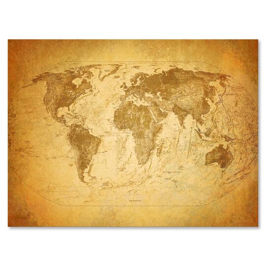Designart - Ancient Map of The World X